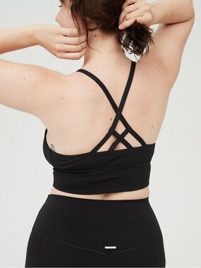 Offline By Aerie Real Me Strappy Back Sports Bra Medium Support Size Large